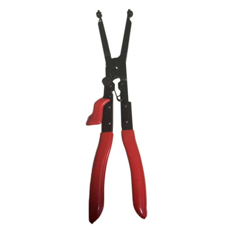 Laser Exhaust Pipe Clamp Removal Pliers – 50mm Jaw, 300mm Long, Ratcheted Grip For Easy Clamp Removal