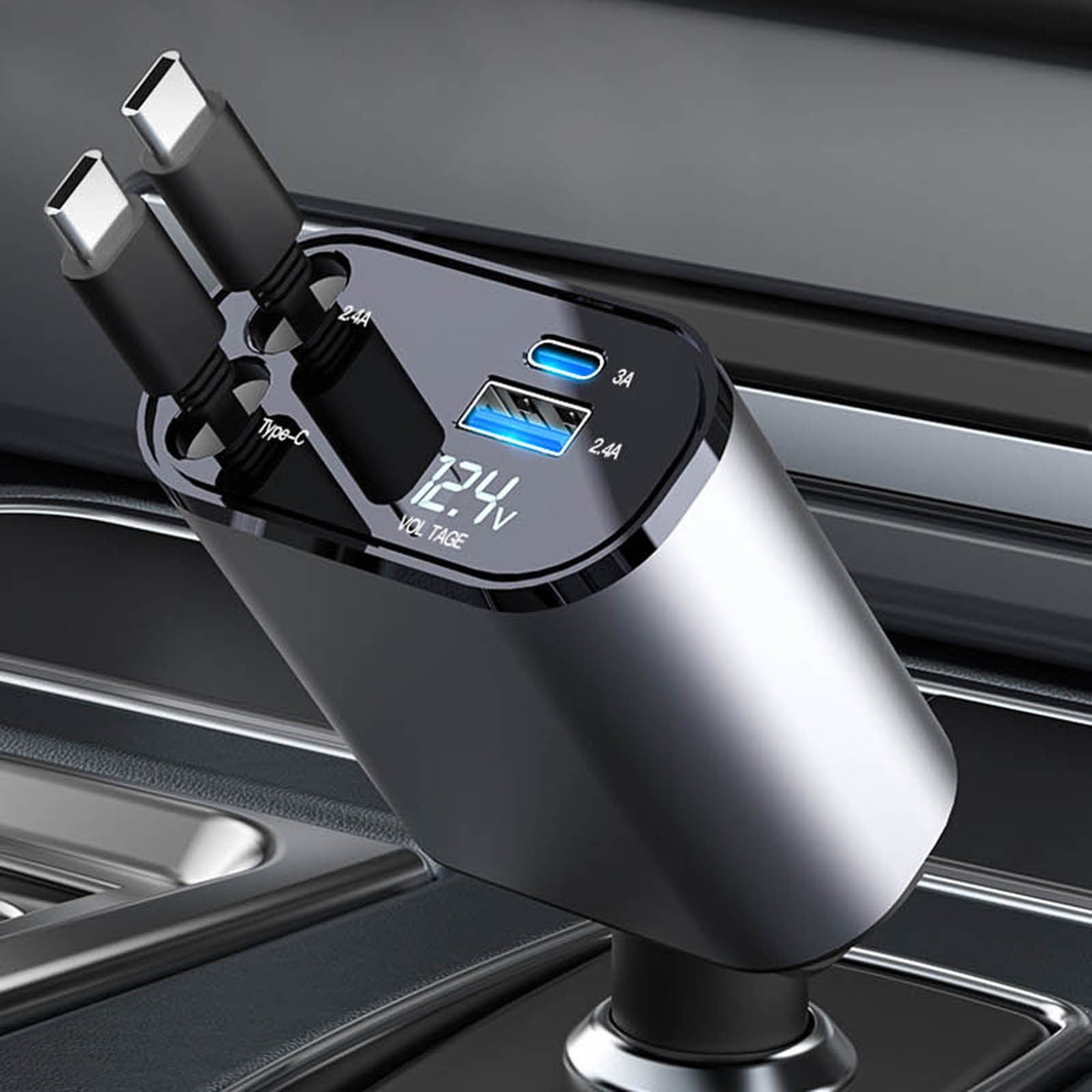 Car Extension Cord Car Charger Usb C S21 12v Car Fridge Adapter Car