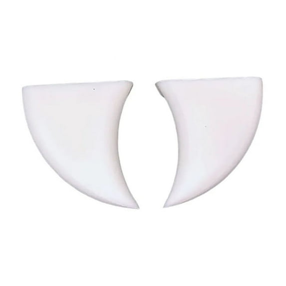 Car Front Grille Teeth Accessory For Vehicle Enthusiasts Automotive Styling Upgrade Themed Event Easy Installation Universal Fit 2PCS