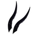 thumbnail image 1 of Car Exterior Accessories Car Roof Drag On Horn Modification Universal Auto Roof Decoration High Strength All Weather Water Proof 3D Bull Horns Stickers for SUV Sedan Parking 2PCS, 1 of 4