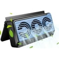thumbnail image 1 of Car Fan Car Mounted Solar Powered Exhaust Fan,2 In 1 Suction and Blowing Fan,Car Window Exhaust Fan 180°,Vehicle Ventilation and Cooling Fan, Air Vent Cooler Ventilation System with Three Air Outlet, 1 of 9