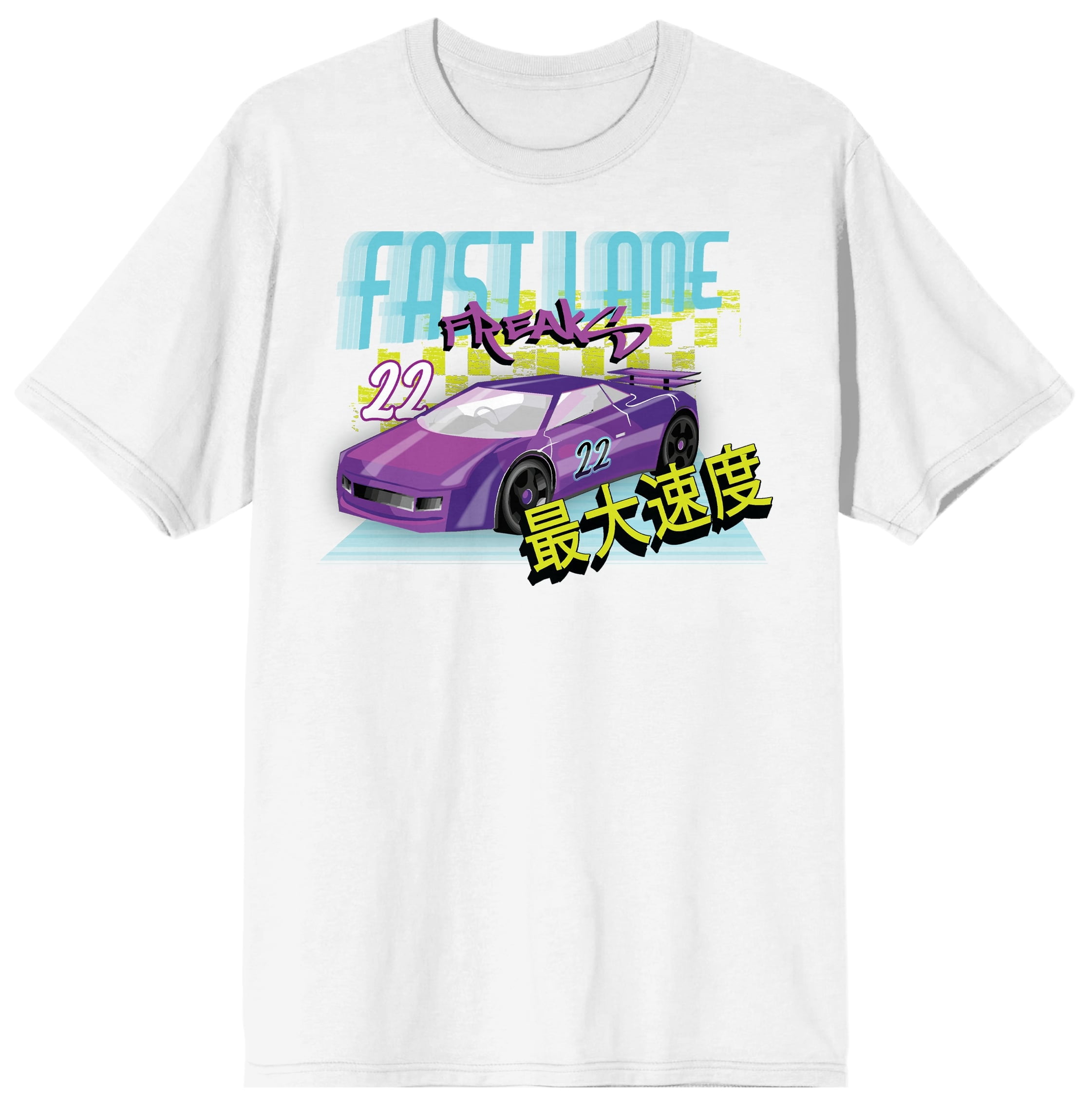 【Y.E.S】Y.E.S x Fast & Furious Letty Tee Purple★関税込★ The Fast & The Furious Race Car Logo Men's Black T-shirt