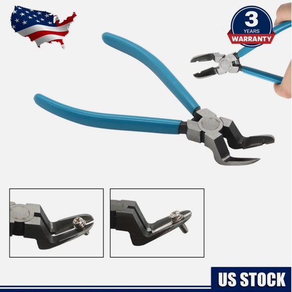 Car Fastener Cutter Clips Panel Puller Plier Tool Push Retainer Pin Rivet Trim