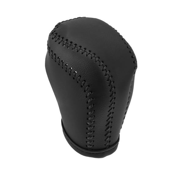 Car Faux Leather Gear Shift Knob Cover for Toyota Camry 2017-2021 Avalon 2019-2021 Corolla 2019-2021 Black