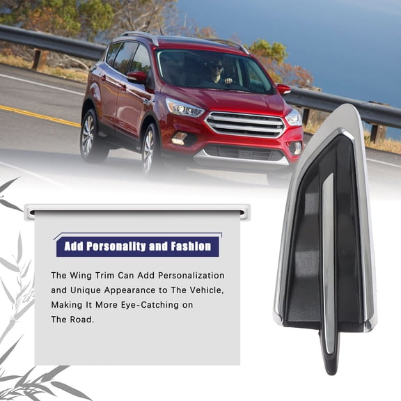 Car Fender Decorative Parts Left Driver Side Fit for 2017-2019 Ford Escape