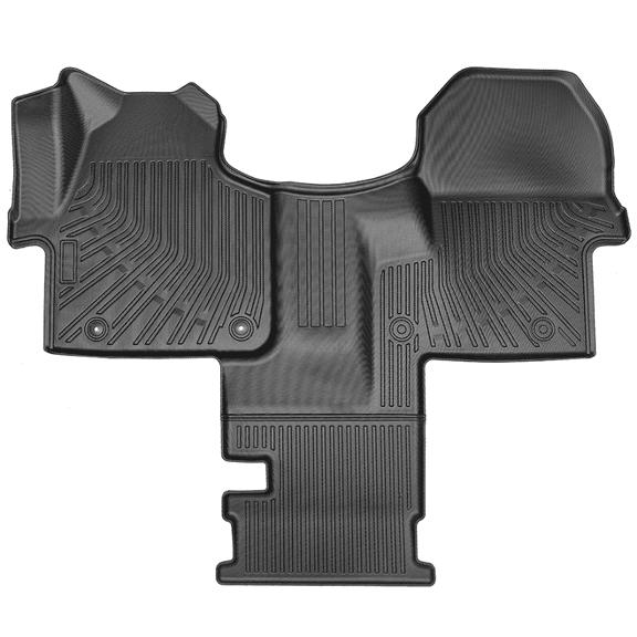 Car Floor Mat for Mercedes Sprinter W907 910 2019-2025 All-Weather Automotive Floor Mat Waterproof Heavy Duty Car Mat Flexible Floor Liner