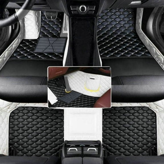 Car Floor Mats for 99.9% Cars SUV Sports Customize Liners Car Floor mat All Weather Pads Leather Full Coverage Emergency Waterproof Custom Floor mats Carpets