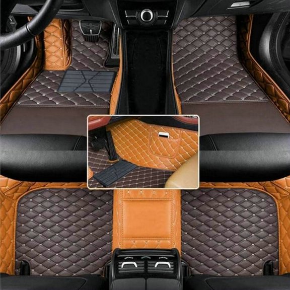 Car Floor Mats for 99.9% Cars SUV Sports Customize Liners Car Floor mat All Weather Pads Leather Full Coverage Emergency Waterproof Custom Floor mats Carpets