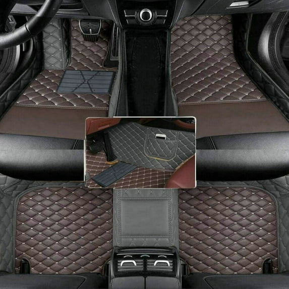 Car Floor Mats for 99.9% Cars SUV Sports Customize Liners Car Floor mat All Weather Pads Leather Full Coverage Emergency Waterproof Custom Floor mats Carpets