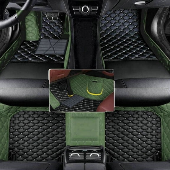 Car Floor Mats for 99.9% Cars SUV Sports Customize Liners Car Floor mat All Weather Pads Leather Full Coverage Emergency Waterproof Custom Floor mats Carpets