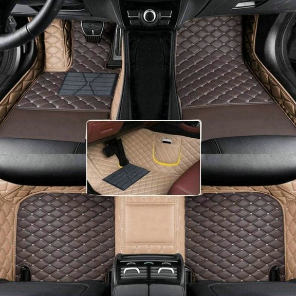Car Floor Mats for 99.9% Cars SUV Sports Customize Liners Car Floor mat All Weather Pads Leather Full Coverage Emergency Waterproof Custom Floor mats Carpets