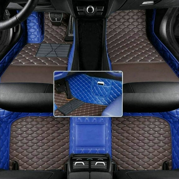 Car Floor Mats for 99.9% Cars SUV Sports Customize Liners Car Floor mat All Weather Pads Leather Full Coverage Emergency Waterproof Custom Floor mats Carpets