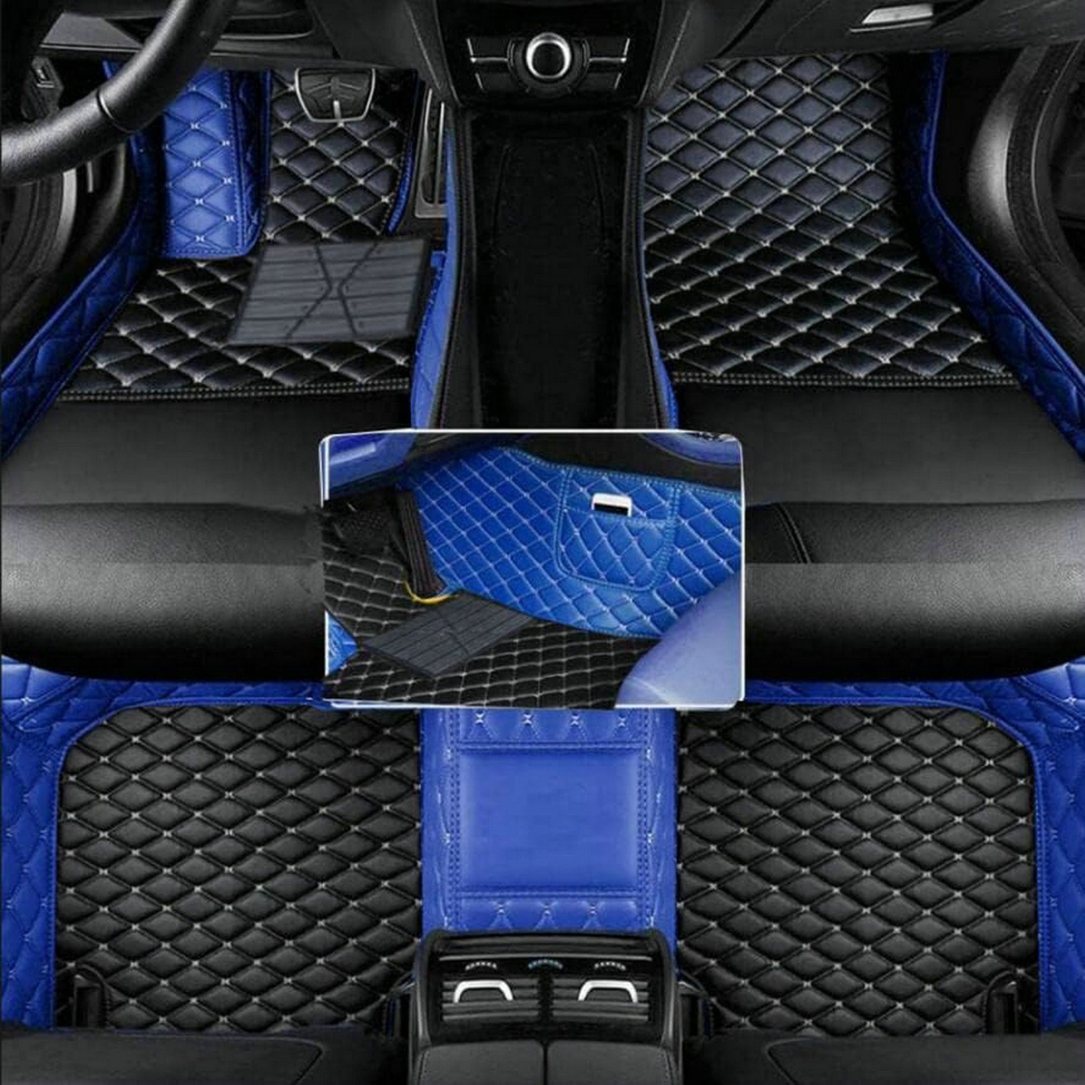 Car Floor Mats for 99.9 Cars SUV Sports Customize Liners Car Floor mat All Weather Pads Leather Full Coverage Emergency Waterproof Custom Floor mats Carpets Walmart