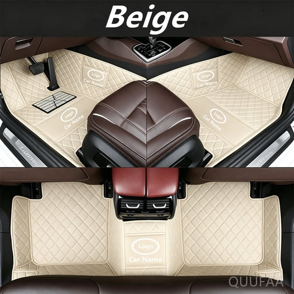 Car Floor Mats Custom For Compatible With BMW M2 F87/G87/ 2016-2026 Double-layer Floor Mat Full Coverage All Weather Anti-Slip Car Mat Set Waterproof Car Mats