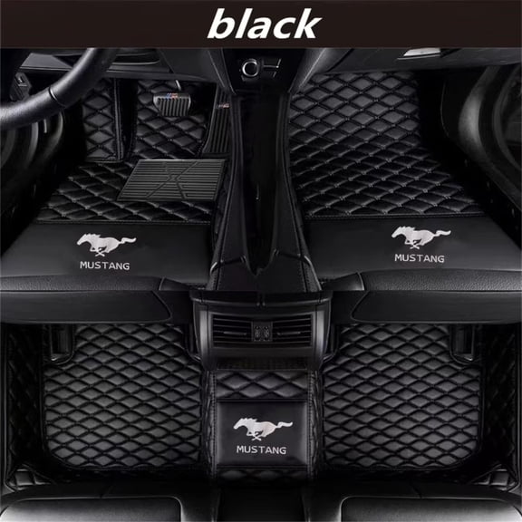 Car Floor Mats Custom Fit For Ford Mustang Mustang Mach-E 2011-2024 Year Floor Liner Floor Mats Carpets Car pads Auto Mats
