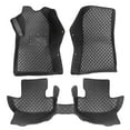 thumbnail image 1 of Car Floor Mats Custom Fit Ford Mustang 2015-2021 All Surround Waterproof PU Leather Front Rear Auto Floor Carpet Liners Set All Weather Protection Odorless Black, 1 of 10