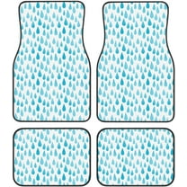 Car Floor Mats Set of 4, Pastel Purple Coral Pink Paisley Art Vehicle Front Rear Carpets Mats Car Floor Rugs Non-Slip Auto Foot Mats Car Accessories Universal Fit for Car SUV Truck Van