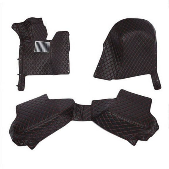 Car Floor Mats XPE Front & Rear Mat Carpet For Dodge Challenger 2011-2019