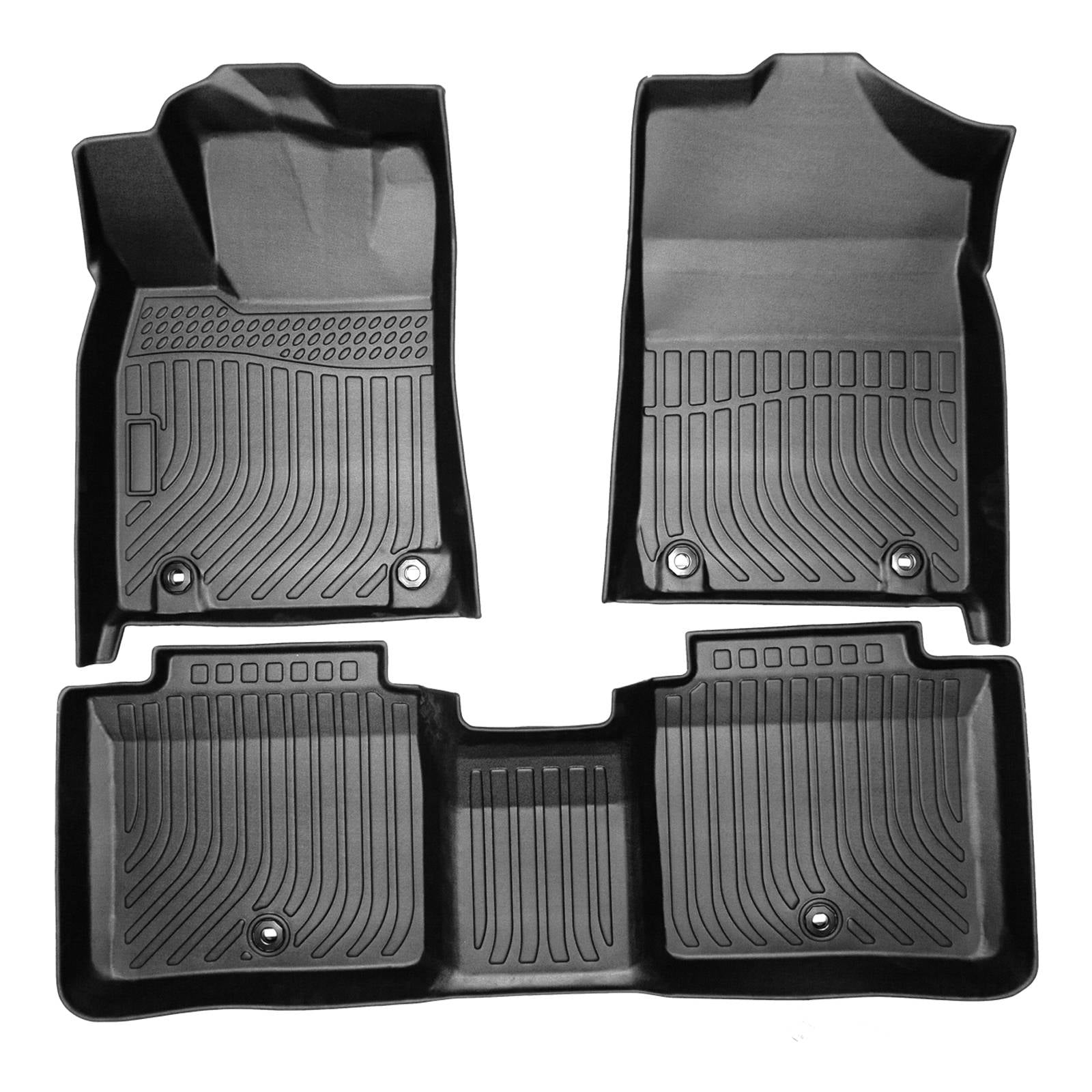 Car Floor Mats for 1318 Lexus ES350，AllWeather TPE Rubber Floor Mats