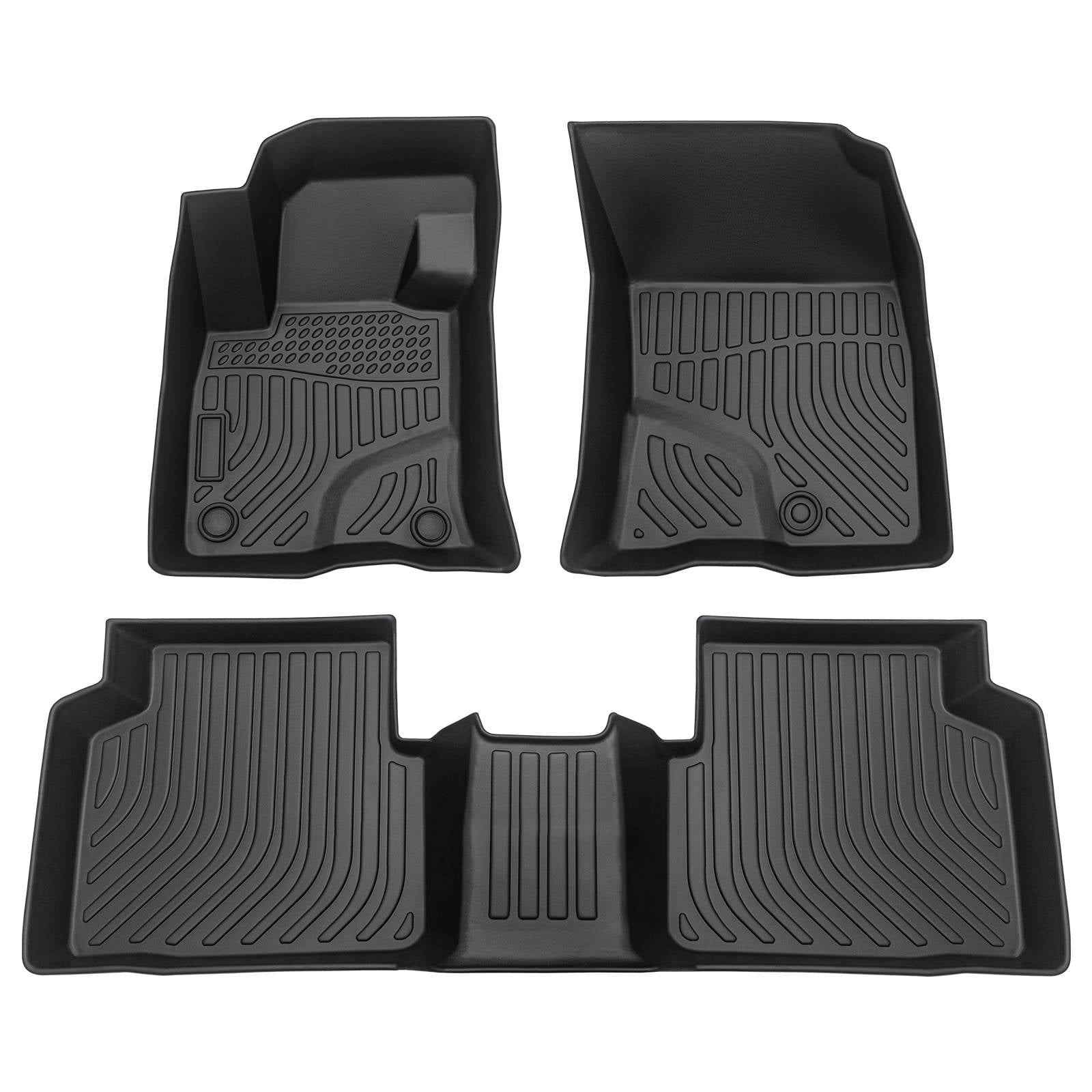 Car Floor Mats for 20202022 Ford Escape，AllWeather TPE Rubber Floor