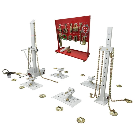 Car Floor Pulling System/Frame Chassis Straightening Machine/Movable Auto Body Pulling Machine