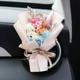 thumbnail image 1 of Car Flower Bouquet - Elegant & Long-Lasting, Perfect for Cars, Unique Gift Idea, 1 of 1