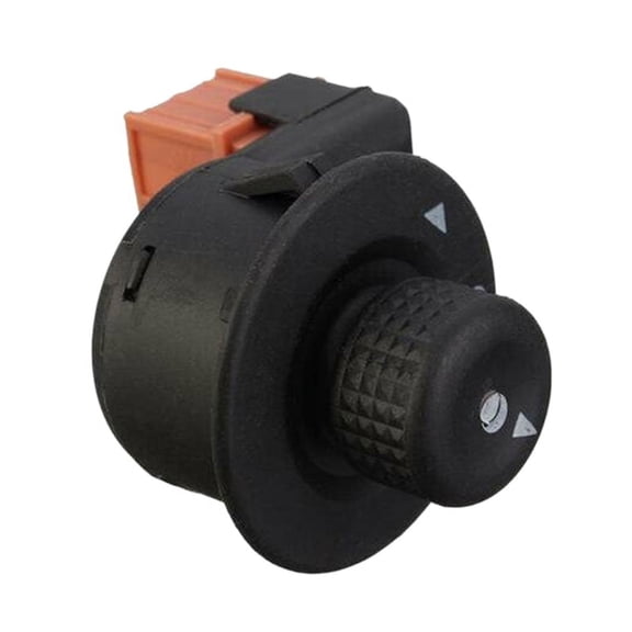 Car Folding Electric Side Rearview Mirror Control Switch Knob Regulation Button for /XSARA /Elysee 185526,1 x Rearview Mirror Switch,black