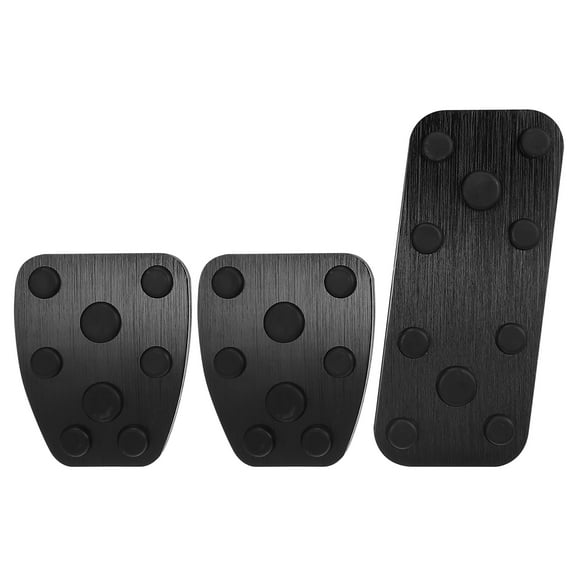 Car Foot Pedal Pads Accelerator Gas Brake Clutch Pedal Cover Kit for Subaru Impreza GE GH GR GV Forester SG SH SJ Black