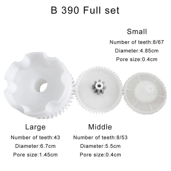 Car For 390 Gearbox Plastic Gear For Electric Baby Cars 550 Gearbox Gear B 390 Full Set
