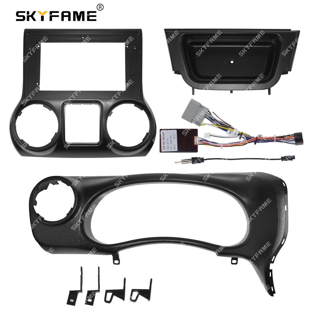 Car Frame Fascia Adapter Canbus Box Decoder Android Radio Dash Fitting ...