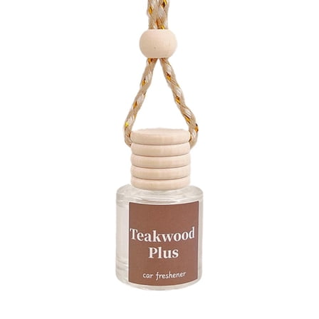 Car Freshener Hanging, Teakwood Plus Essential Oil Diffuser