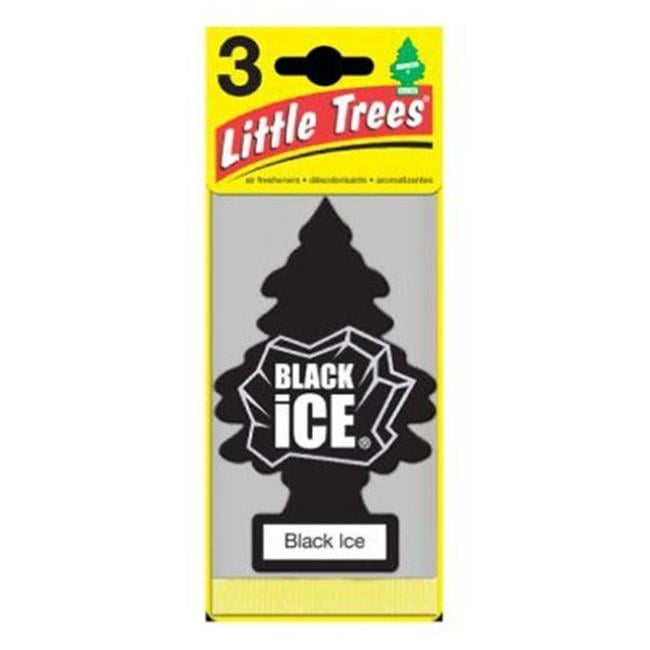 Car Freshener U3S32055 Black Ice Air Freshener - Pack of 3