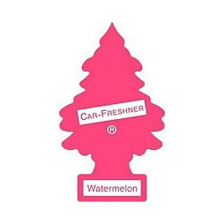 Car Freshner 10320 Little Trees Air Freshener Watermelon Scent - Single Tree per Package