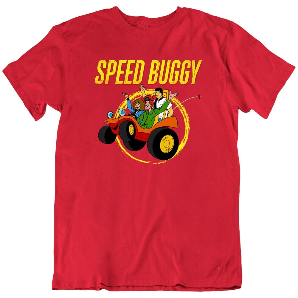 car-friend-buggy-speed-cartoon-70-s-funny-tv-show-retro-t-shirt-tee