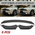 thumbnail image 1 of Car Front Bumper Lip Body Kit Spoiler Splitters For Ford For Benz For BMW, 1 of 6