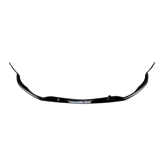 Car Front Bumper Spoiler Lip For Benz C-Class W205 C205 S205 C63 AMG 2015-2022