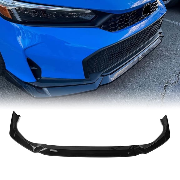Front Lower Spoiler Lip Splitter Bodykit For Honda Civic 11.5th 2025+ YOFER Black