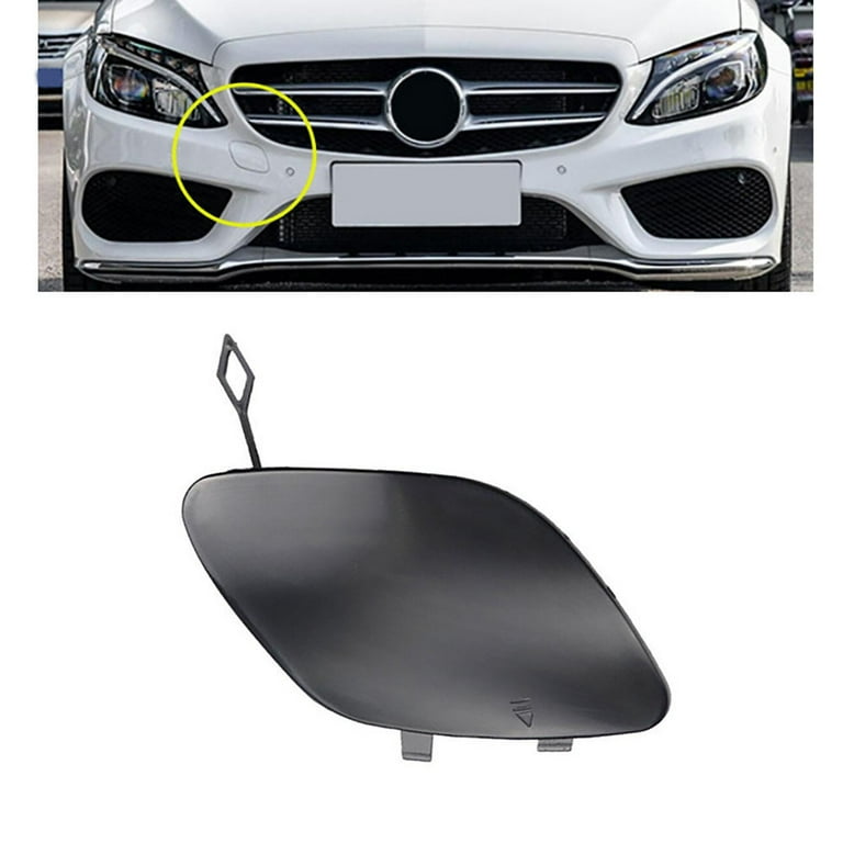 Car Front Bumper Tow Hook Cover Cap For Mercedes-Benz C
