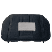 Car Front Engine Hood Pad For Toyota Fortuner 2016-2022, Heat Sound Insulation Mats Cotton Front Hood Engine Mat Pad Flame Retardant Insulation Cotton Fireproof Cover Sound Accessories-B-black