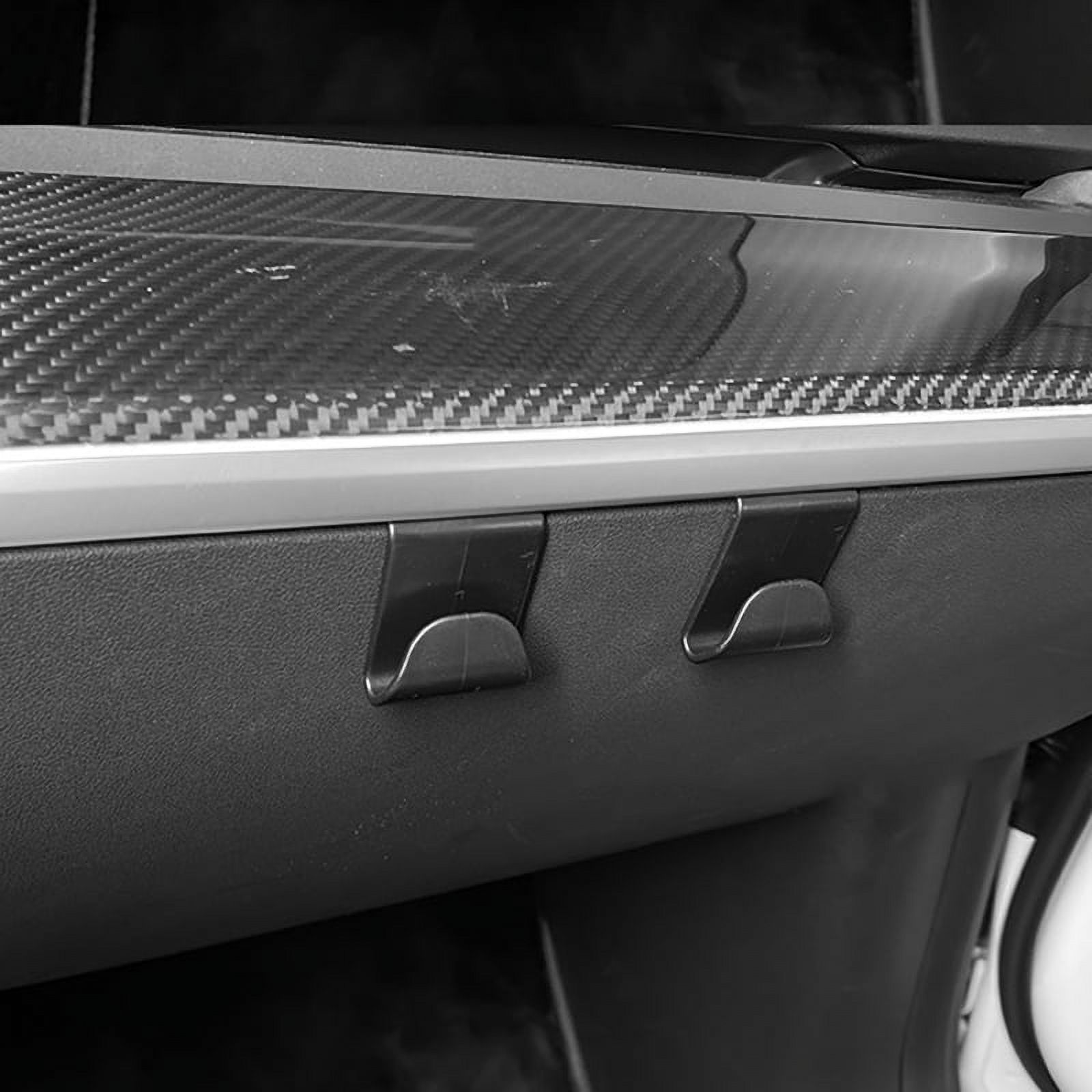 Car Front Glove Box Hook Holder Anti Swinging ABS Pendant Storage