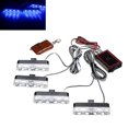 Car Front Grille Emergency Flash Warning Light Led Strobe Lamp 3 Mode