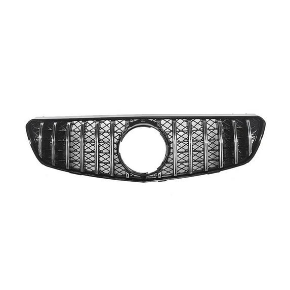Car Front Grille GT Style Mesh Grill For Mercedes-Benz R-Class W250 R320 R350 R500 R550 2005-2010 ABS Grills