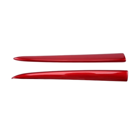 Car Front Grille Grill Cover Trim Molding for 2 Demio 2015-2017 DJ DL Mazda2 Hatchback Sedan Styling Red