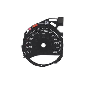 Car Front Instrument Cluster Speedo Dials Overlay Speedometer Kilometer Sticker For Mercedes BENZ GLC C Class W253 W205