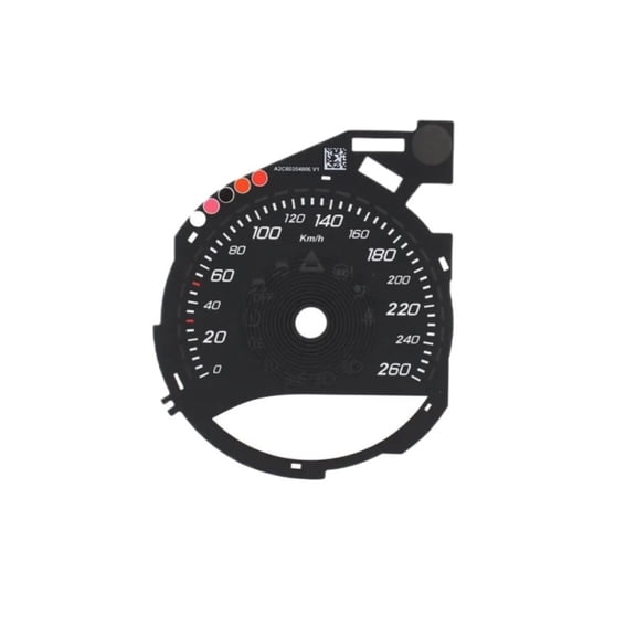 Car Front Instrument Cluster Speedo Dials Overlay Speedometer Kilometer Sticker For Mercedes BENZ GLC C Class W253 W205