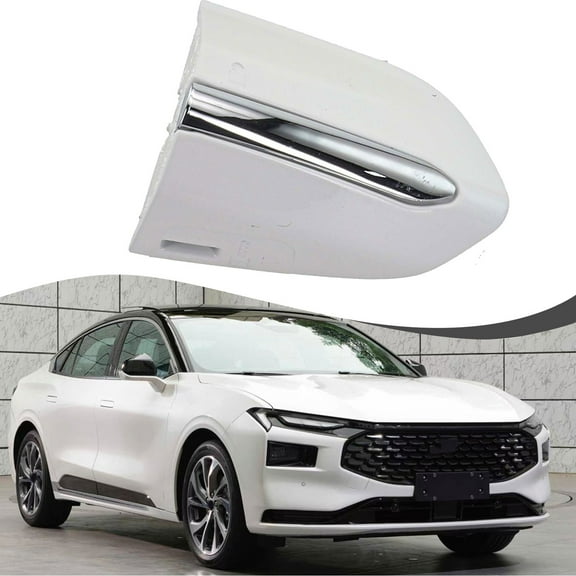 Car Front Left Driver Side Door Handle Key Bezel Cover Cap For Ford For Fusion 13-20 Exterior Door Handle Cover Cap Protector