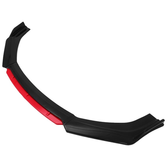 Car Front Lip Modification Car Bumper Guard Strip 63.00X34.00X7.00CM Red