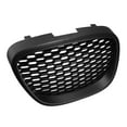 thumbnail image 1 of Car Front Matte Black Mesh Grill Grille Middle Bumper Grille Cover for Seat Leon MK2 1P1 2006-2009, 1 of 6