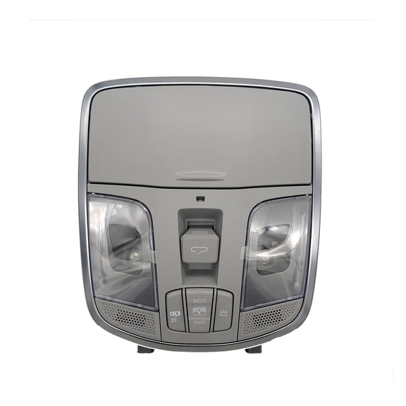 Car Front Overhead Sunroof Map Lamp Dome Interior Reading Light With Switch Console Glasses Storage Assembly For Hyundai Sonata, Replacement 92810C3000-grey