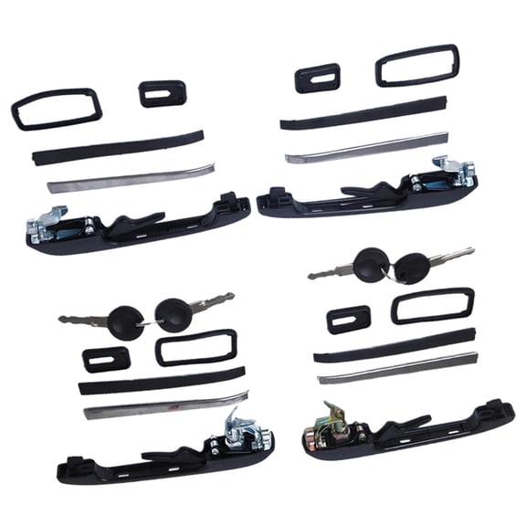 Car Front Rear Exterior handle for door Replacement Parts for GOLF/ MK2